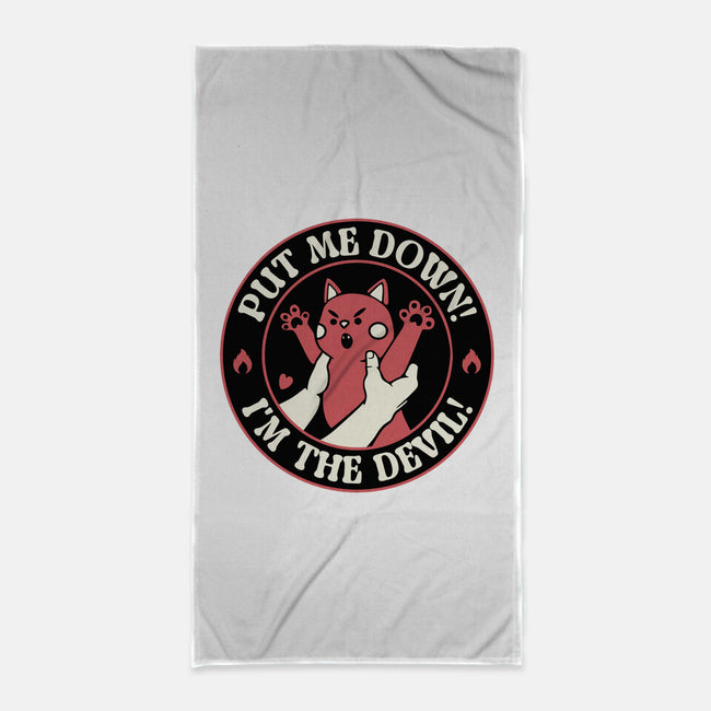 Put Me Down-None-Beach-Towel-tobefonseca