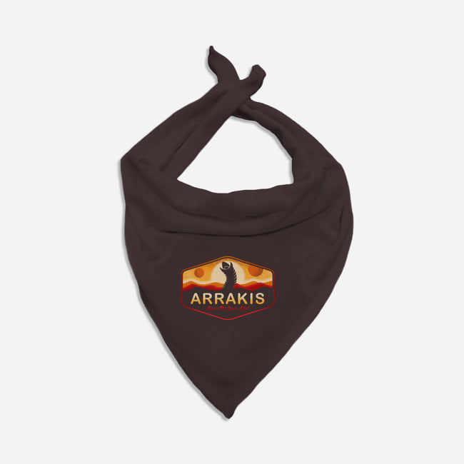 Visit Arrakis-Cat-Bandana-Pet Collar-Paul Simic