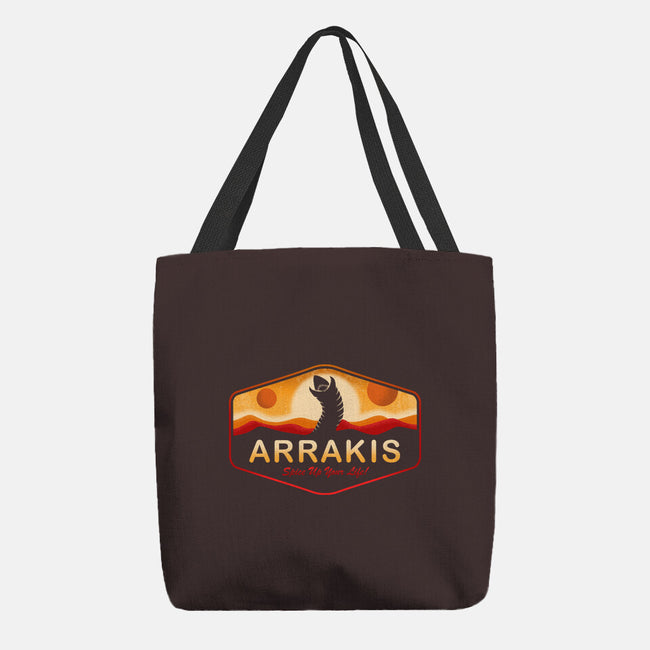 Visit Arrakis-None-Basic Tote-Bag-Paul Simic
