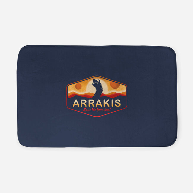 Visit Arrakis-None-Memory Foam-Bath Mat-Paul Simic