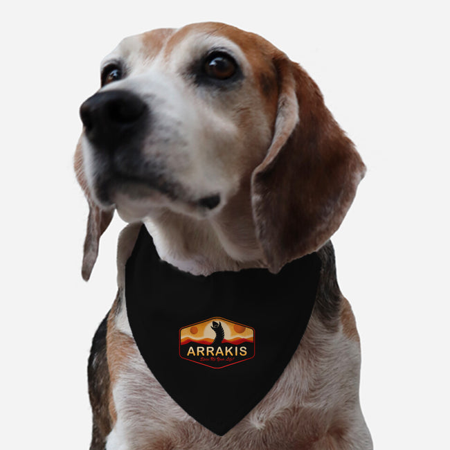 Visit Arrakis-Dog-Adjustable-Pet Collar-Paul Simic