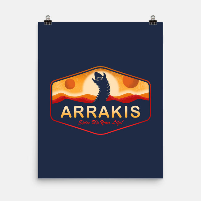 Visit Arrakis-None-Matte-Poster-Paul Simic