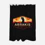 Visit Arrakis-None-Polyester-Shower Curtain-Paul Simic