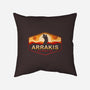 Visit Arrakis-None-Non-Removable Cover w Insert-Throw Pillow-Paul Simic