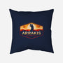 Visit Arrakis-None-Removable Cover-Throw Pillow-Paul Simic