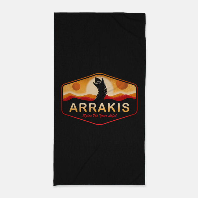 Visit Arrakis-None-Beach-Towel-Paul Simic