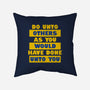 Lucy's Rule-None-Removable Cover-Throw Pillow-Boggs Nicolas