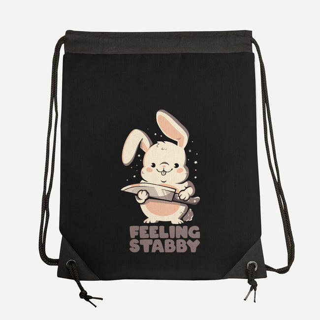 Feeling Stabby-None-Drawstring-Bag-eduely