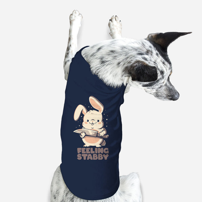 Feeling Stabby-Dog-Basic-Pet Tank-eduely