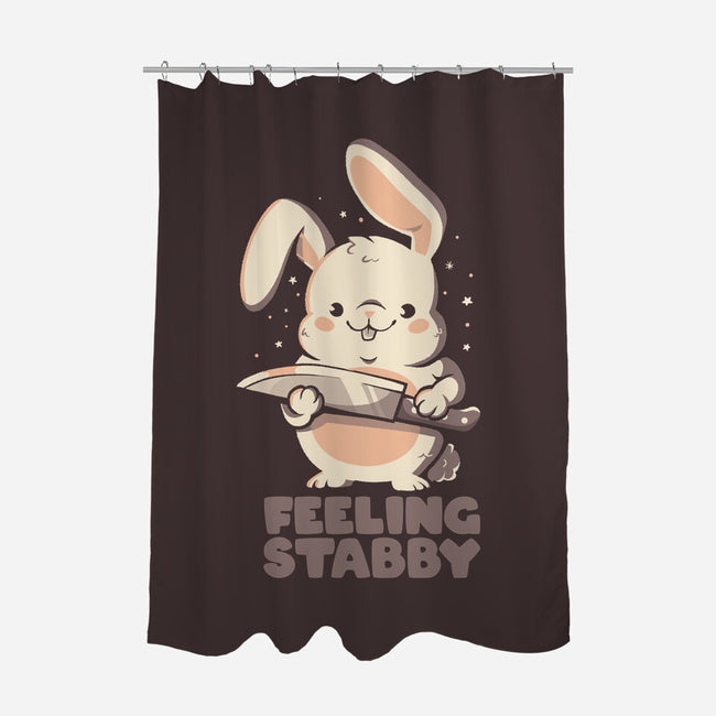 Feeling Stabby-None-Polyester-Shower Curtain-eduely