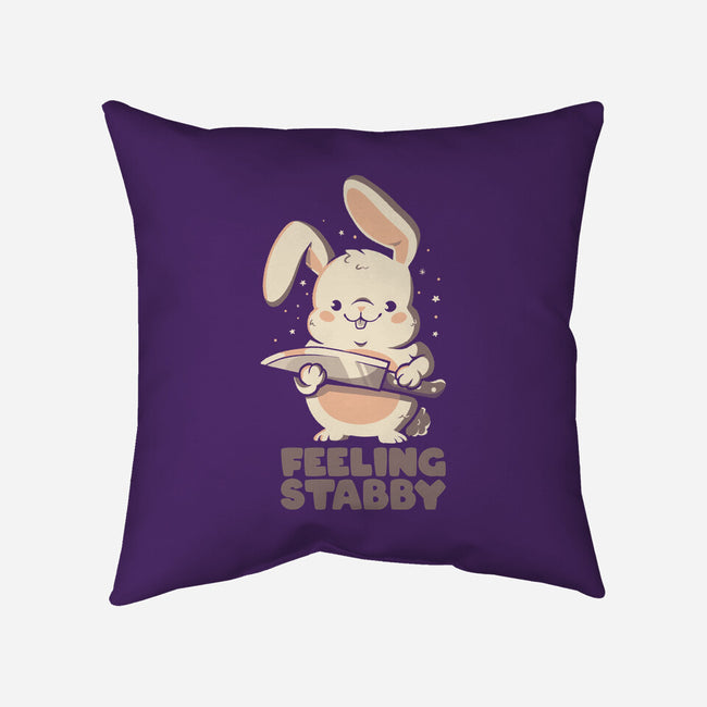 Feeling Stabby-None-Removable Cover-Throw Pillow-eduely