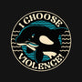 Orca I Choose Violence Seal-Unisex-Baseball-Tee-tobefonseca