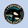 Orca I Choose Violence Seal-Womens-Basic-Tee-tobefonseca