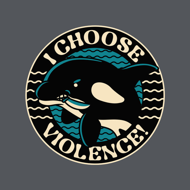 Orca I Choose Violence Seal-None-Adjustable Tote-Bag-tobefonseca