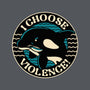 Orca I Choose Violence Seal-Unisex-Basic-Tee-tobefonseca