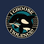 Orca I Choose Violence Seal-None-Polyester-Shower Curtain-tobefonseca