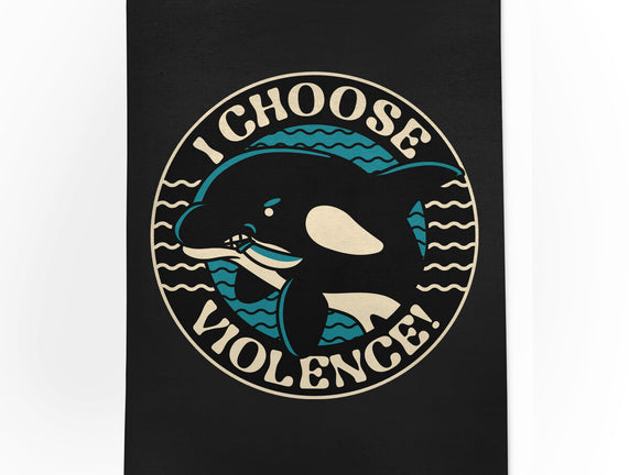 Orca I Choose Violence Seal