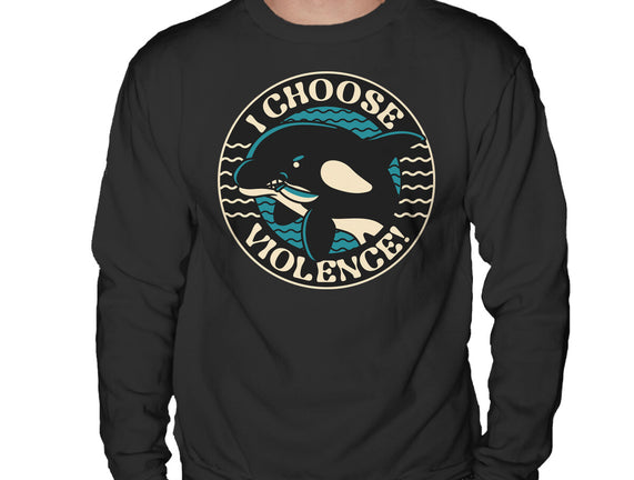 Orca I Choose Violence Seal