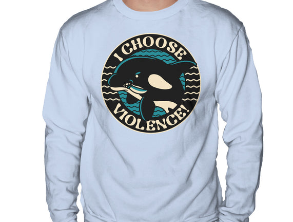 Orca I Choose Violence Seal