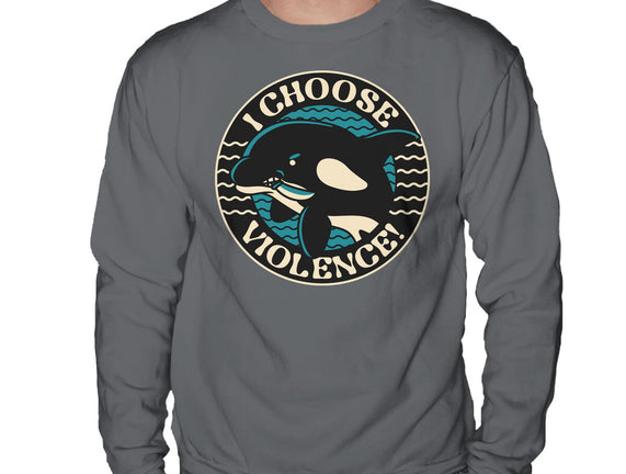 Orca I Choose Violence Seal