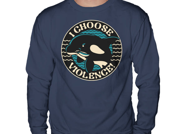 Orca I Choose Violence Seal