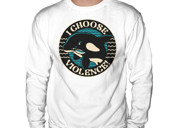 Orca I Choose Violence Seal