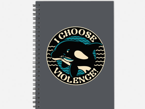 Orca I Choose Violence Seal