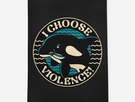 Orca I Choose Violence Seal