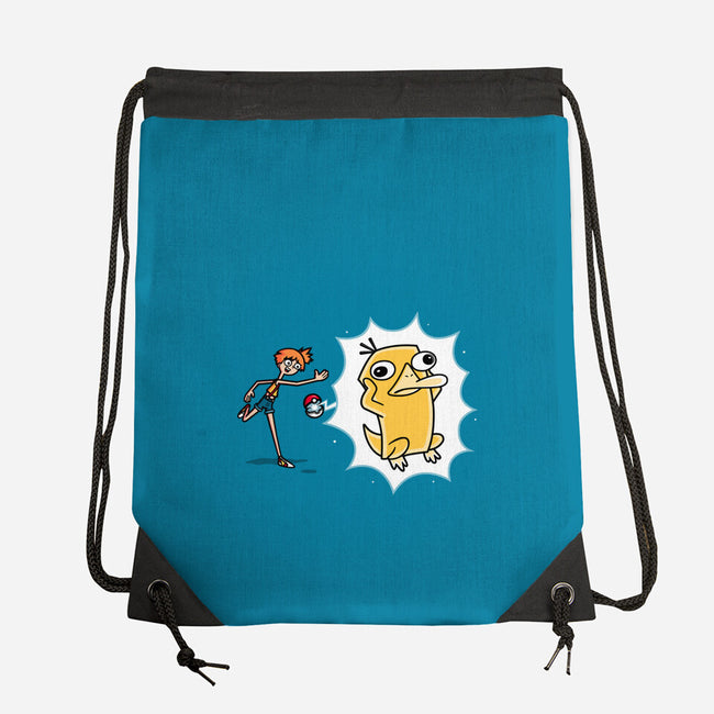 Psyplatypus-None-Drawstring-Bag-Raffiti