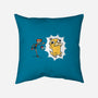 Psyplatypus-None-Removable Cover-Throw Pillow-Raffiti