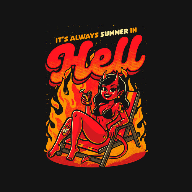 Summer Pinup Devil-Unisex-Baseball-Tee-Studio Mootant