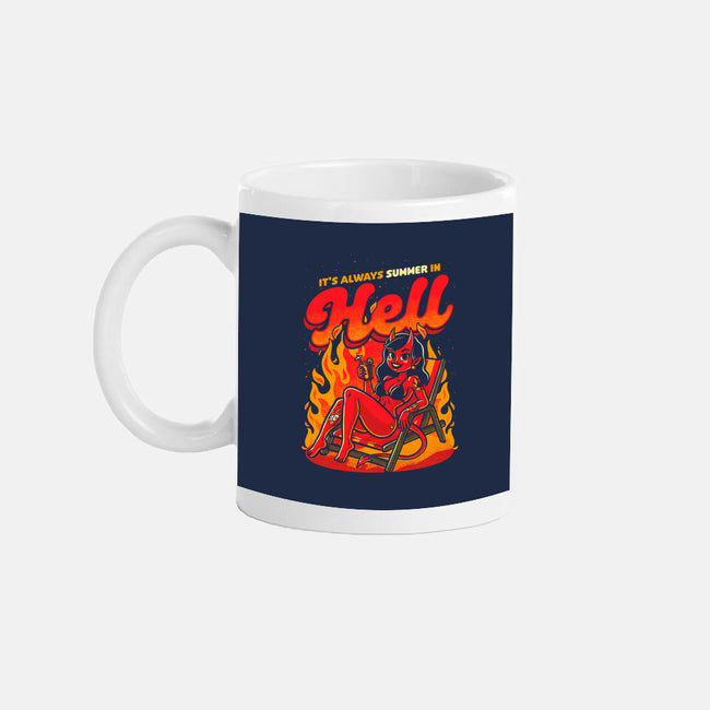 Summer Pinup Devil-None-Mug-Drinkware-Studio Mootant