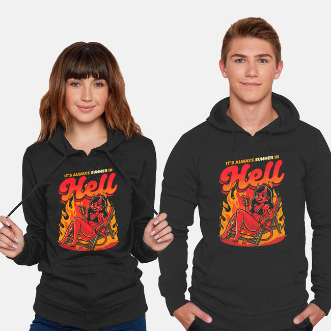 Summer Pinup Devil-Unisex-Pullover-Sweatshirt-Studio Mootant