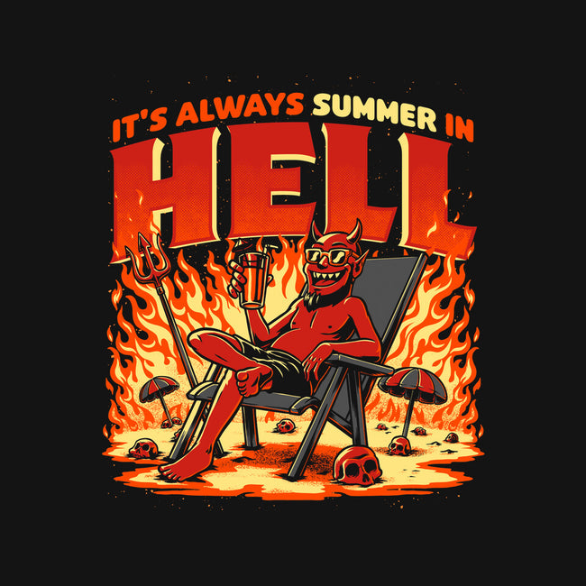 Summer In Hell-None-Removable Cover-Throw Pillow-Studio Mootant