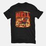 Summer In Hell-Womens-Basic-Tee-Studio Mootant