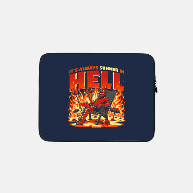 Summer In Hell-None-Zippered-Laptop Sleeve-Studio Mootant