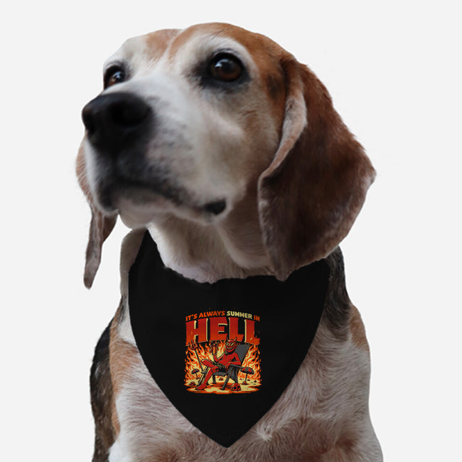 Summer In Hell-Dog-Adjustable-Pet Collar-Studio Mootant