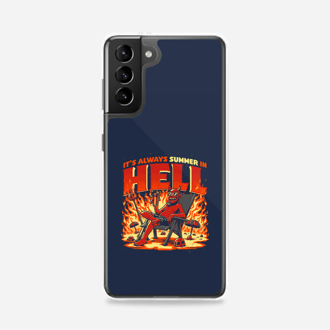 Summer In Hell-Samsung-Snap-Phone Case-Studio Mootant