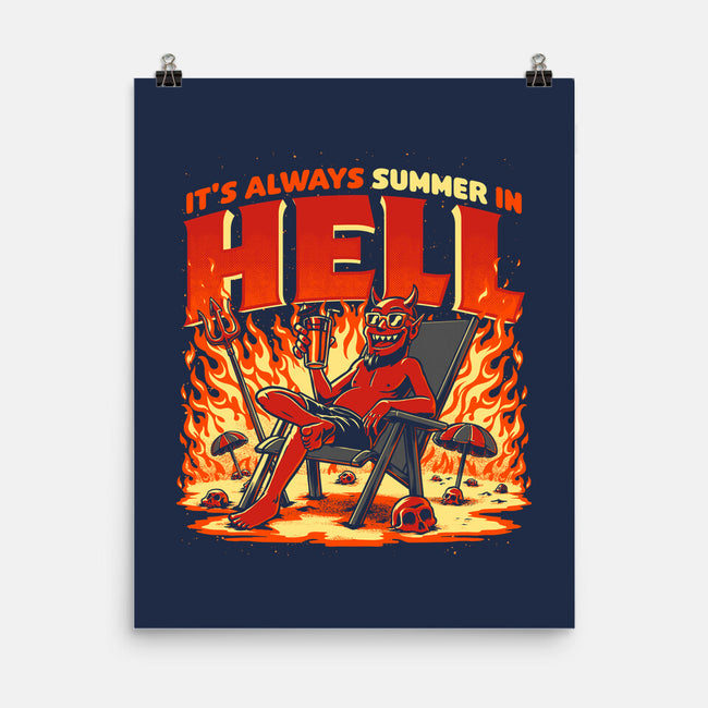 Summer In Hell-None-Matte-Poster-Studio Mootant
