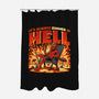 Summer In Hell-None-Polyester-Shower Curtain-Studio Mootant