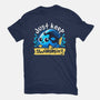 Cute Just Keep Swimming-Mens-Heavyweight-Tee-NemiMakeit