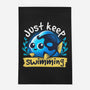 Cute Just Keep Swimming-None-Indoor-Rug-NemiMakeit