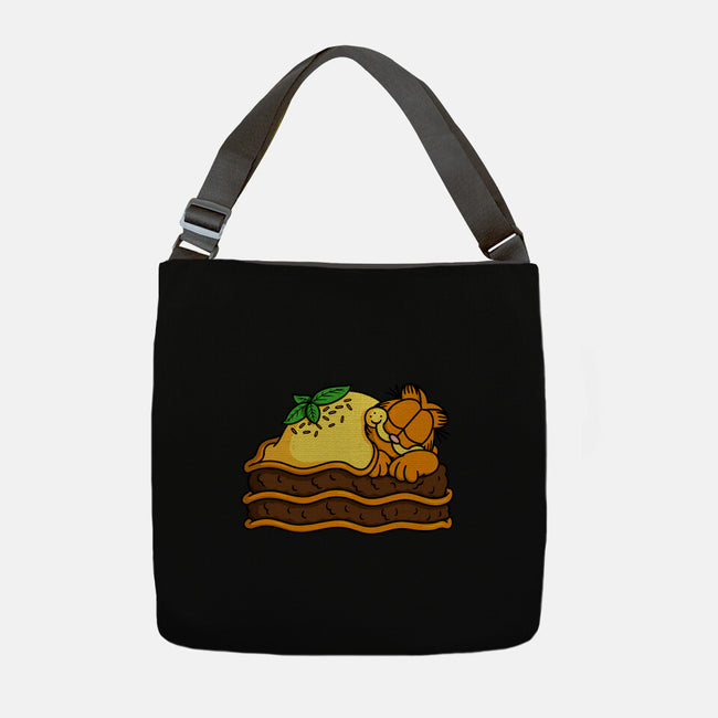 Lasagnap-None-Adjustable Tote-Bag-Raffiti