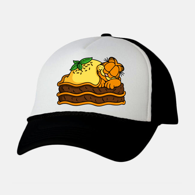 Lasagnap-Unisex-Trucker-Hat-Raffiti