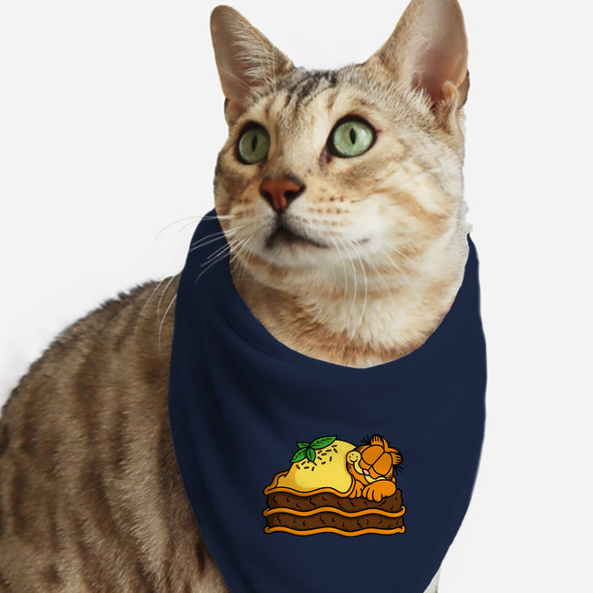 Lasagnap-Cat-Bandana-Pet Collar-Raffiti