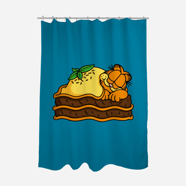 Lasagnap-None-Polyester-Shower Curtain-Raffiti
