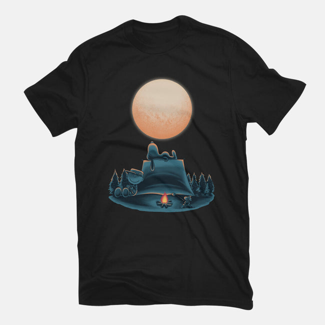 Happiness Is Camping-Youth-Basic-Tee-rmatix