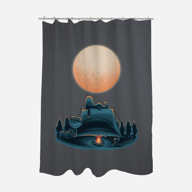 Happiness Is Camping-None-Polyester-Shower Curtain-rmatix