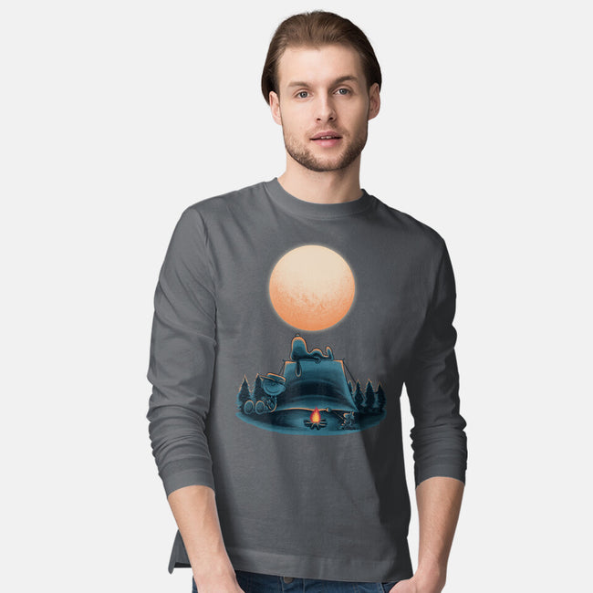 Happiness Is Camping-Mens-Long Sleeved-Tee-rmatix