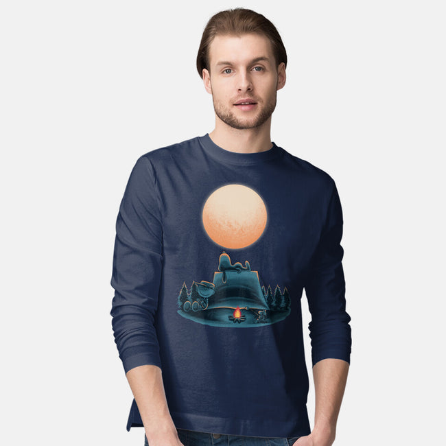 Happiness Is Camping-Mens-Long Sleeved-Tee-rmatix